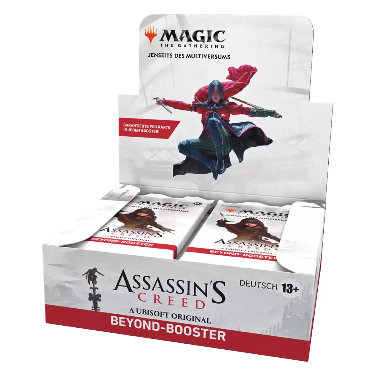 MTG Universes Beyond: Assassin’s Creed – Beyond Booster Display (24 Packs) | Deutsch
