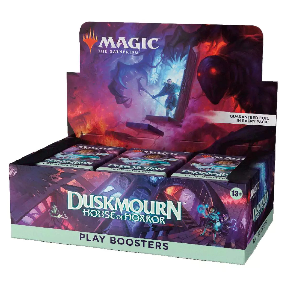 MTG Duskmourn: House of Horror Play Booster Display (36 Packs) – Magic: The Gathering | Englisch