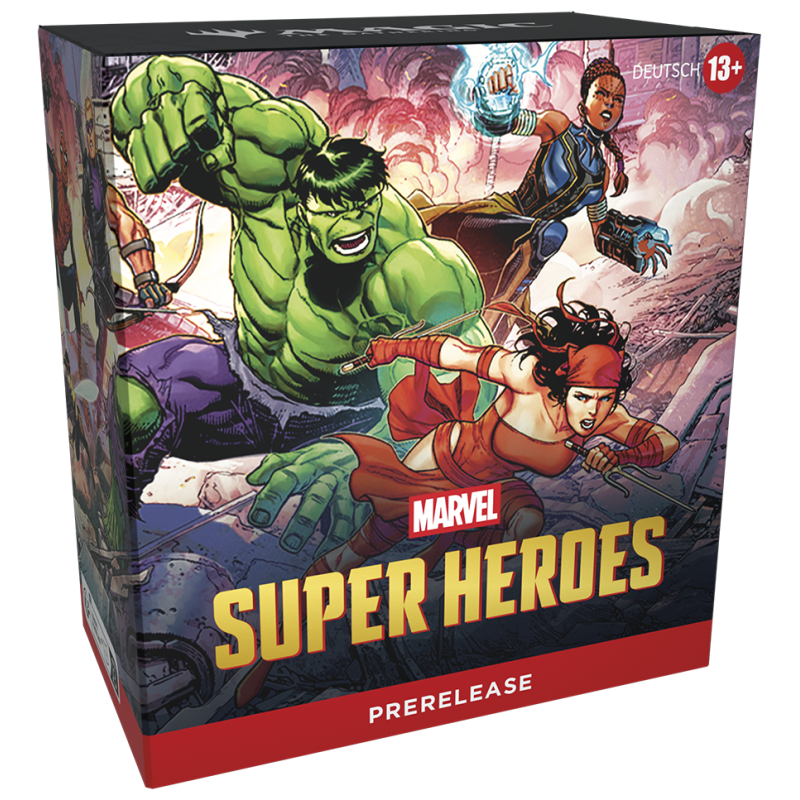 MTG Marvel Super Heroes Prerelease Pack – Magic: The Gathering | Deutsch