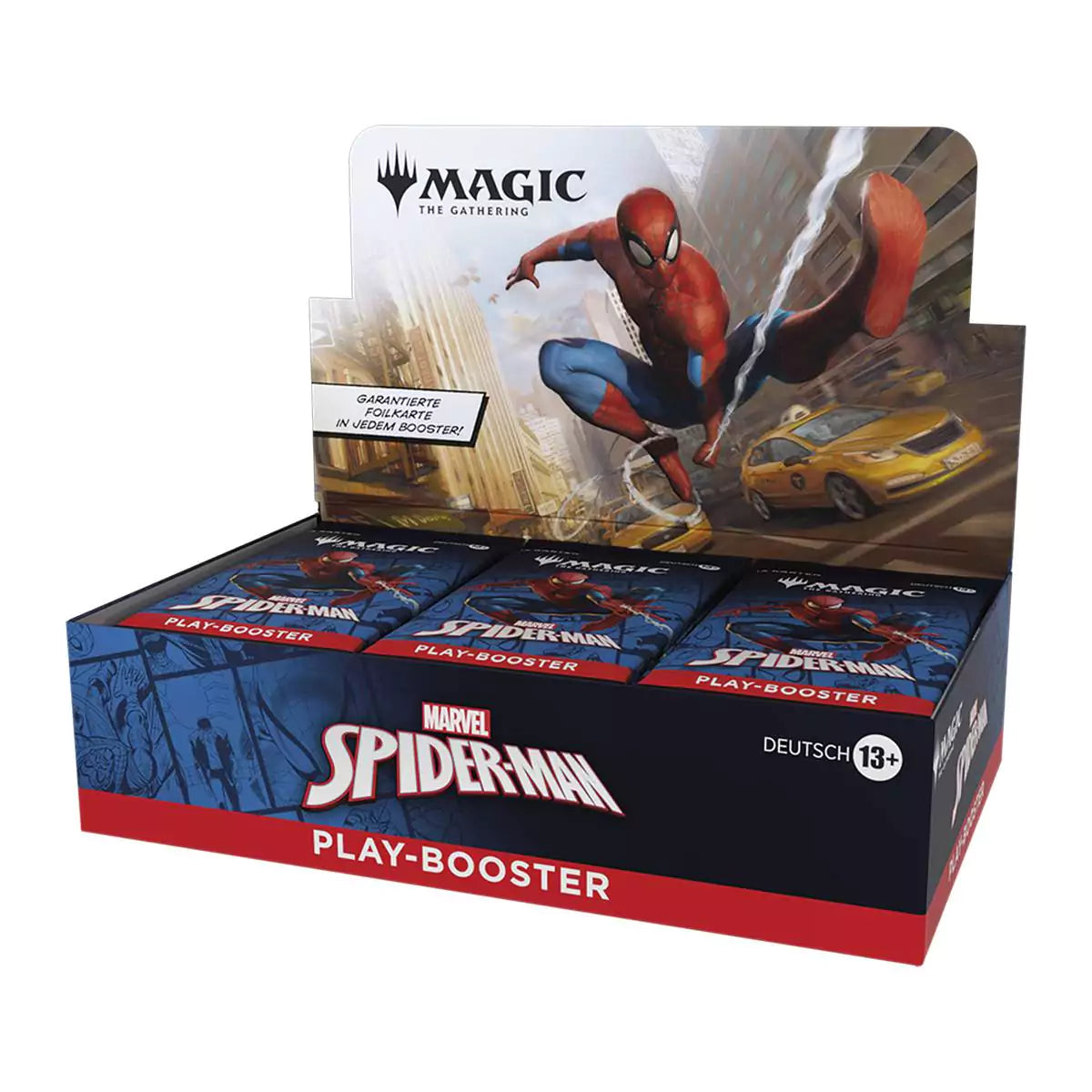 MTG Marvel’s Spider-Man Play Booster Display (30 Packs) – Magic: The Gathering | Deutsch