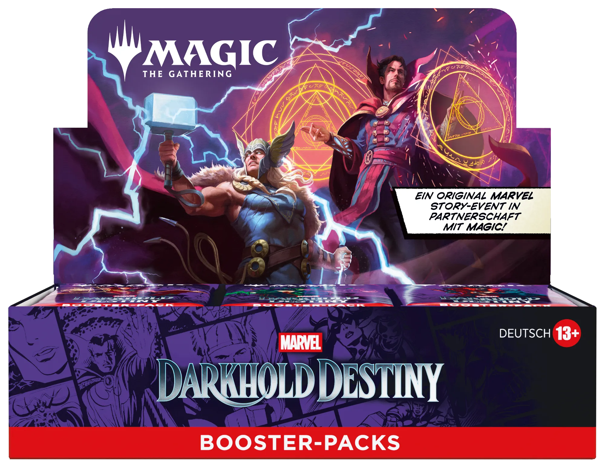 Magic: The Gathering - Marvel: Darkhold Destiny - Booster-Display (30 Booster-Packs) | Deutsch