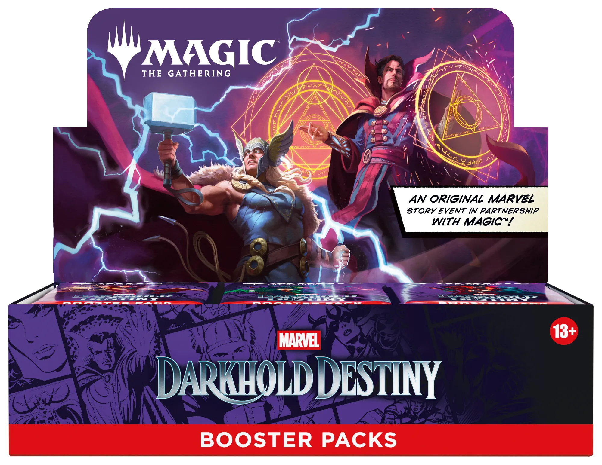 Magic: The Gathering - Marvel: Darkhold Destiny - Booster-Display (30 Booster-Packs) | Englisch