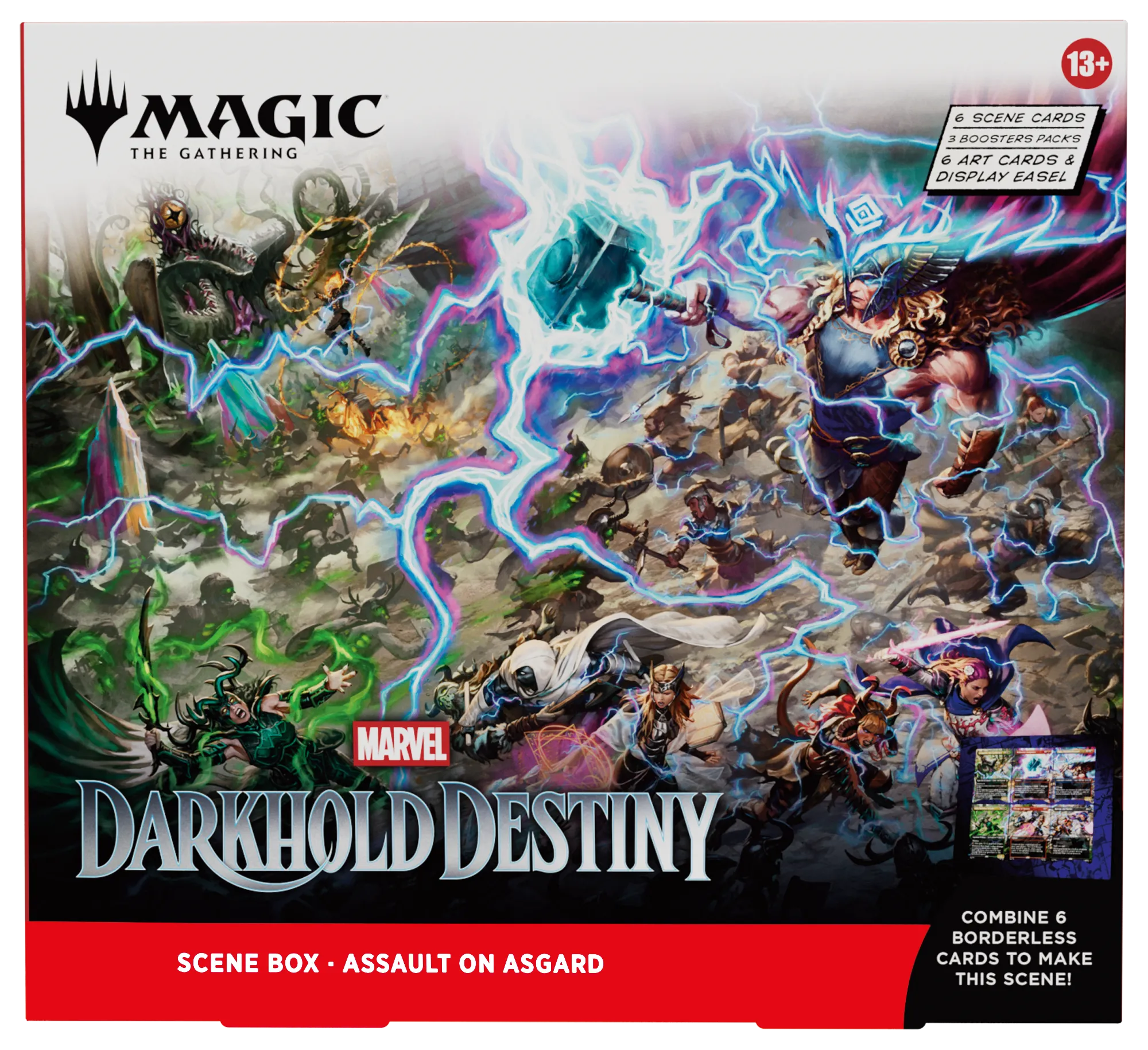 Magic: The Gathering - Marvel: Darkhold Destiny - Szenebox Assault on Asgard | Englisch