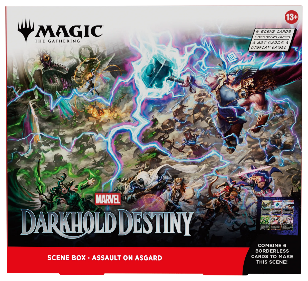 Magic: The Gathering - Marvel: Darkhold Destiny - Szenebox Assault on Asgard | Englisch
