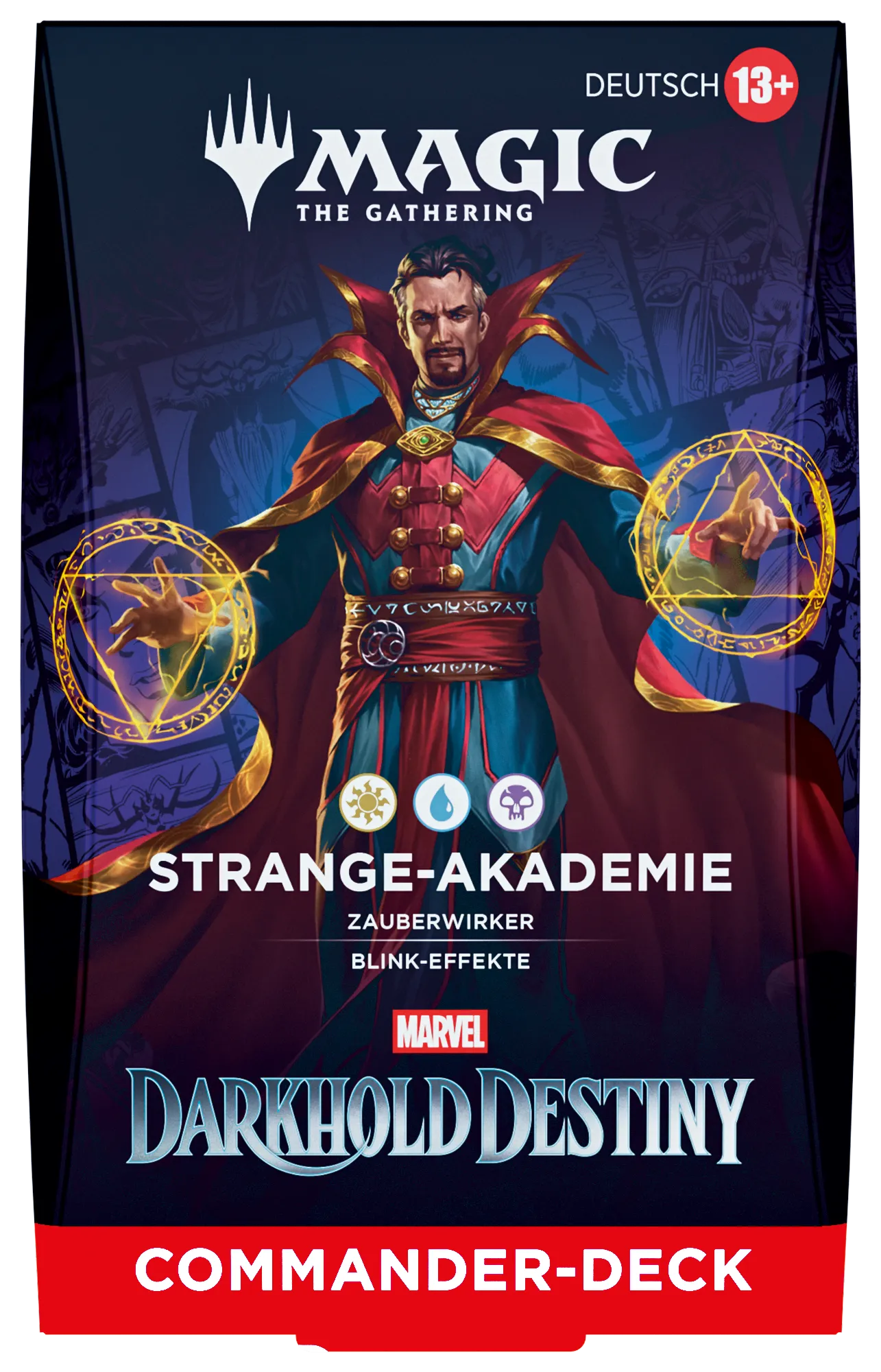 Magic: The Gathering - Marvel: Darkhold Destiny - Commander-Deck Strange-Akademie | Deutsch