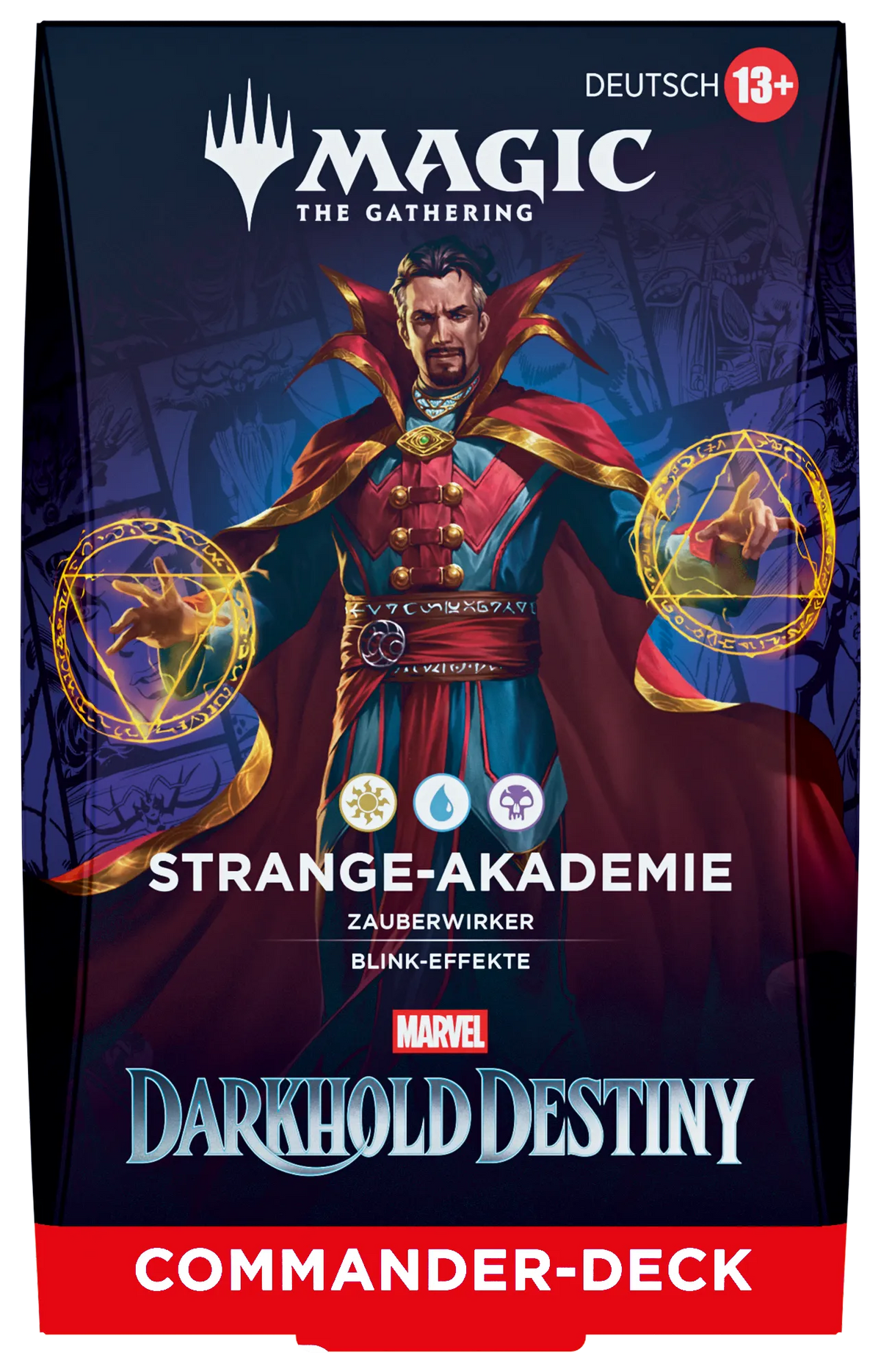 Magic: The Gathering - Marvel: Darkhold Destiny - Commander-Deck Strange-Akademie | Deutsch