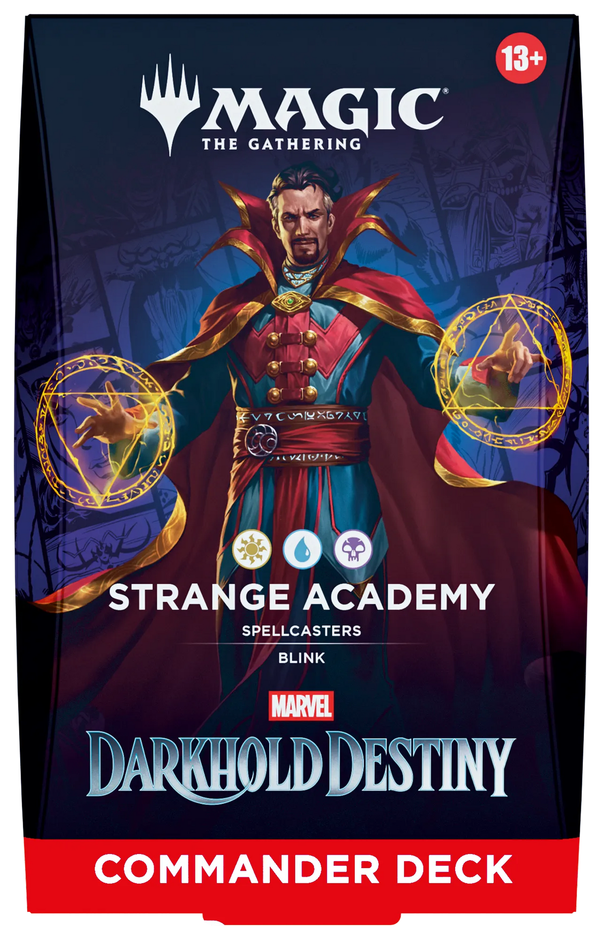 Magic: The Gathering - Marvel: Darkhold Destiny - Commander-Deck Strange Academy | Englisch