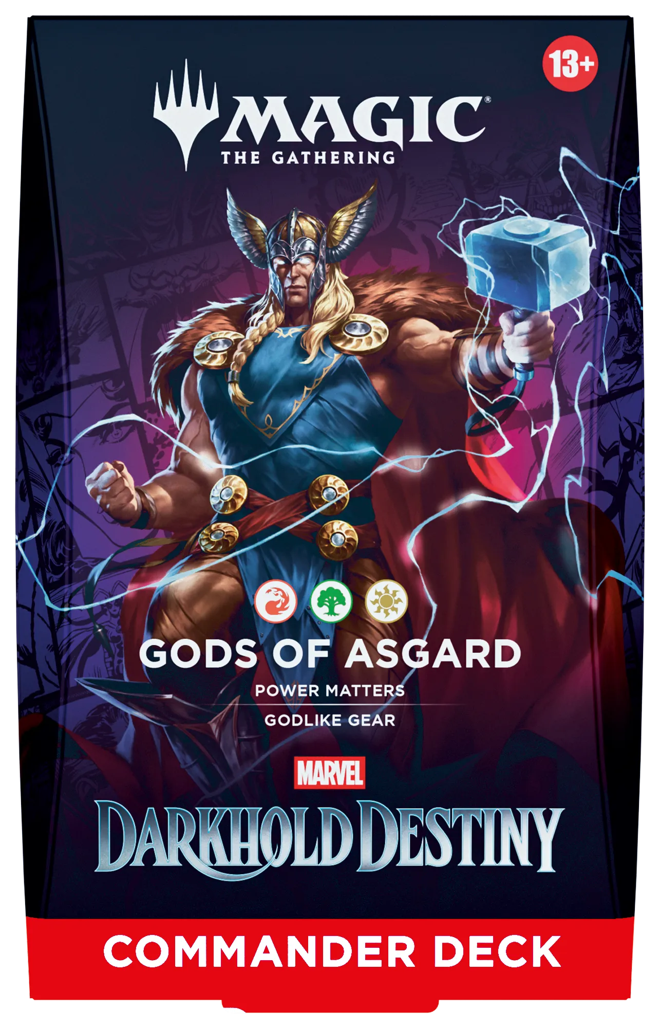 Magic: The Gathering - Marvel: Darkhold Destiny - Commander-Deck Gods of Asgard | Englisch