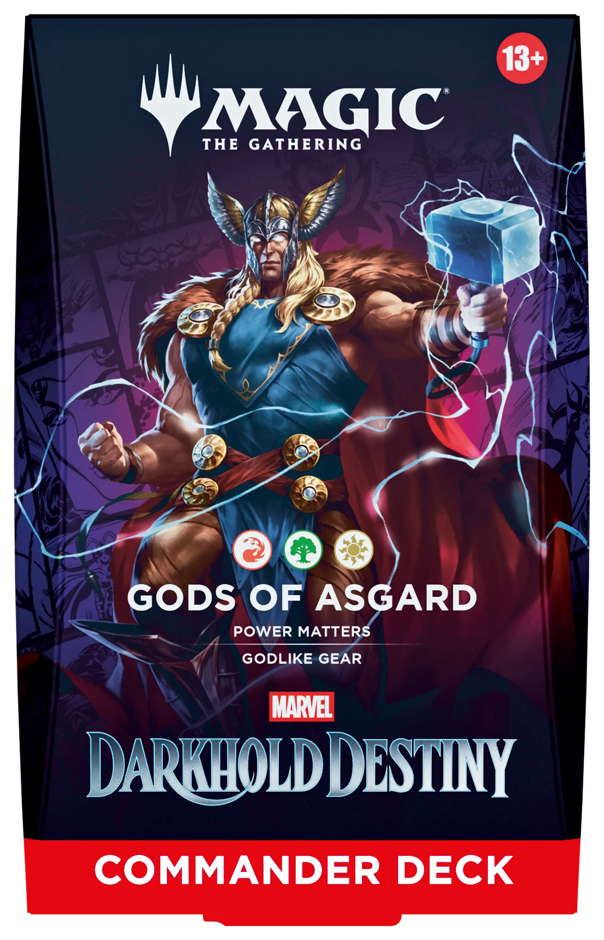 Magic: The Gathering - Marvel: Darkhold Destiny - Commander-Deck Gods of Asgard | Englisch