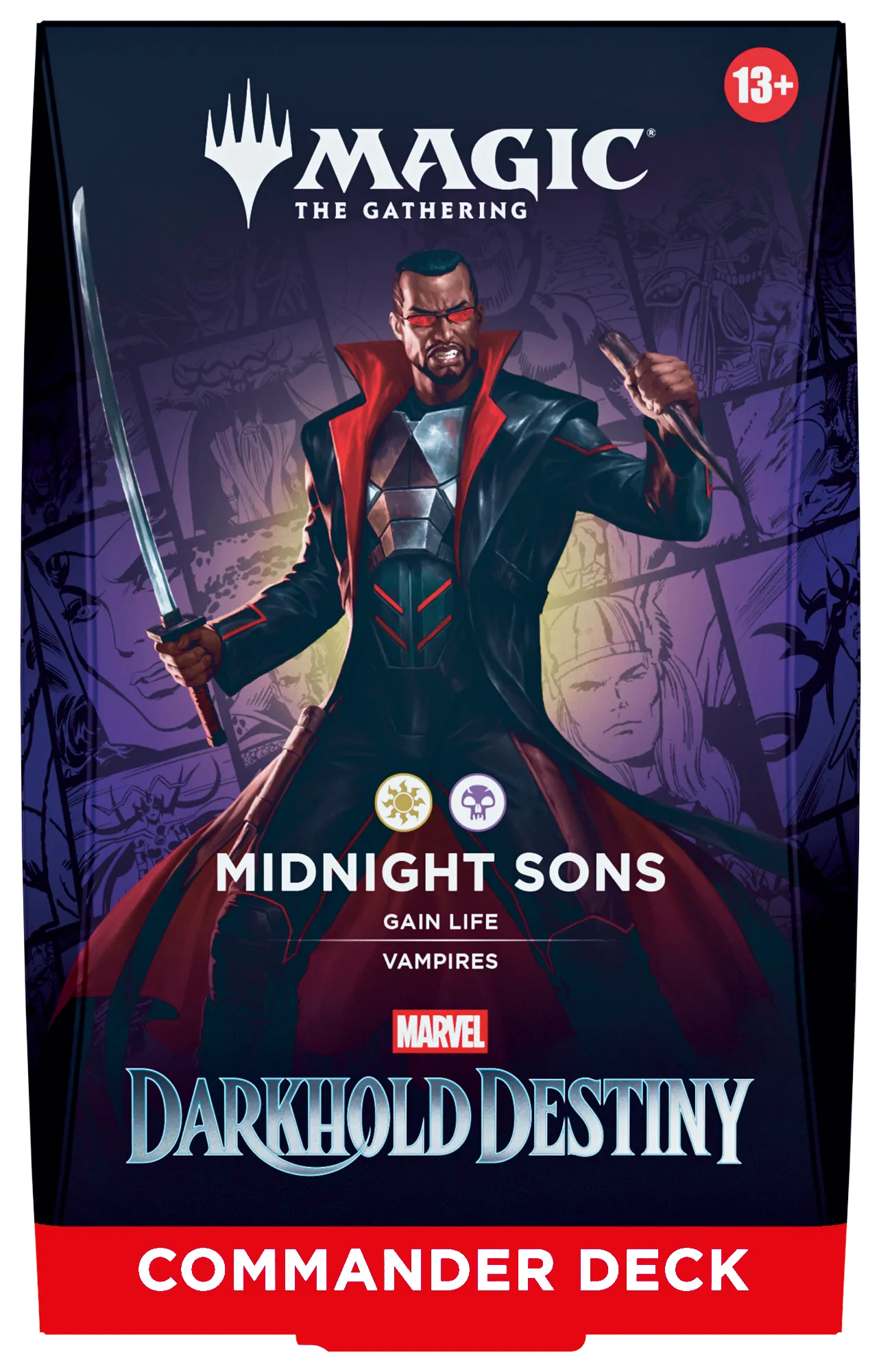 Magic: The Gathering - Marvel: Darkhold Destiny - Commander-Deck Midnight Sons | Englisch