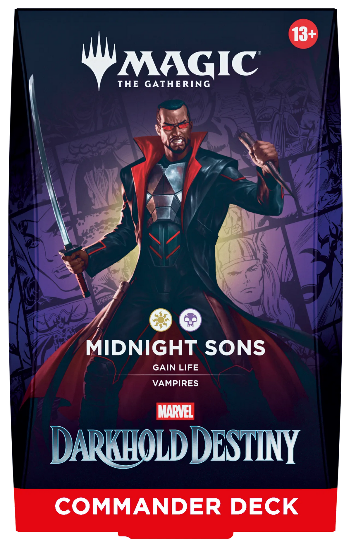 Magic: The Gathering - Marvel: Darkhold Destiny - Commander-Deck Midnight Sons | Englisch